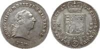 Braunschweig-Calenberg-Hannover (Kfsm. Hannover) 1/6 Taler Feinsilber Georg III., 1760 - 1820, Clausthal -