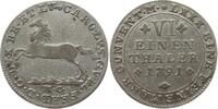 Braunschweig-Wolfenbüttel 1/6 Taler Karl Wilhelm Ferdinand, 1780 - 1806 -