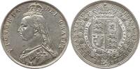 Großbritannien 1/2 Crown Victoria, 1837 - 1901 -