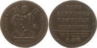 Kirchenstaat 1 Baiocco Pius VII., 1800 - 1823, Rom -