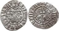 Armenien Tram Levon I., 1198 - 1219, König auf Löwenthron / 2 Löwen neben Patriarchenkreuz -