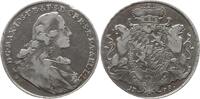 Bayern, Kurfürstentum Konventionstaler (Wappentaler) Maximilian III. Joseph, 1745 - 1777, München -