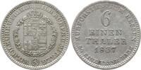 Hessen - Kassel, Kurfürstentum 1/6 Taler Wilhelm II., 1821 - 1847 -