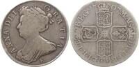 England, Königreich 1/2 Crown Anne, 1702 - 1714 -