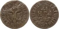 Russland Denga (1/2 Kopeke) Peter I., 1689 - 1725, Naberezhny Mint -
