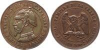 Frankreich, Kaiserreich Satirische Medaille / Module de 10 Centimes Napoleon III., 1852 - 1870, Le Miserable / Vampire de France -