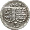 Salzburg, Erzbistum Einseitiger Pfennig Leopold Anton Eleutherius von Firmian 1727 - 1744 -
