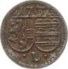 Salzburg, Erzbistum Einseitiger Pfennig Leopold Anton Eleutherius von Firmian 1727 - 1744 -