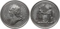 Großbritannien, Stadt London Zinnmedaille v. St. Urbain, a.d. Tod des Arztes u. Medikohistorikers John Freind, 1675-1728 -
