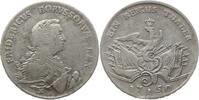 Preußen, Königreich Taler Friedrich II., 1740 - 1786, Berlin, kein Buchstabe, je 8 Spitzen d. Waffengruppe -
