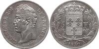 Frankreich, Königreich 5 Francs Charles X., 1824 - 1830, Paris -