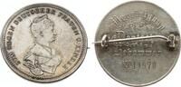 Brandenburg-Preußen Tragbare Silbermedaille v. Finke, Berlin, Mitgliedszeichen der Vereinigung Deutscher Hebammen, Nr. 10970 -