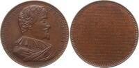 Belgien, Königreich Bronzemedaille v. Jouvenel (Sign. J), a.d. flämischen Bildhauer Francois Duquesnoy, 1594 - 1642 -
