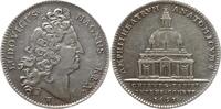 Frankreich, Königreich Silber - Jeton Louis XIV, v. T. Bernard, Académie de Chirurgie, auf das Amphithéâtre Anatomique -