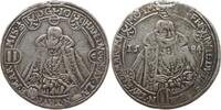 Sachsen-Alt-Weimar Taler Friedrich Wilhelm und Johann 1573 - 1602, Saalfeld, Variante fehlt bei Koppe -