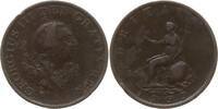 Großbritannien 1/2 Penny George III., 1760 - 1820 -