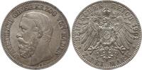 Deutsches Kaiserreich, Großherzogtum Baden 2 Mark Friedrich I., 1856 - 1907 -
