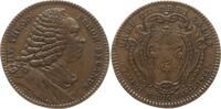 Frankreich, Königreich Bronzejeton Louis XV., v. Duvivier, a. Hyac. Théodore Baron, Dekan d. medizinischen Fakultät -