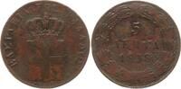Griechenland, Königreich 5 Lepta Otto von Bayern, 1832 - 1862 -