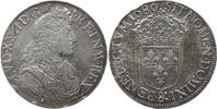Frankreich, Königreich Ecu à la cravate Louis XIV., 1643 - 1715, Aix -