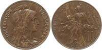 Frankreich, 3. Republik 10 Centimes -