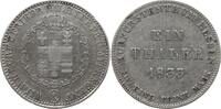 Hessen - Kassel, Kurfürstentum Taler Wilhelm II. mit Kurprinz Friedrich Wilhelm, 1831 - 1847 -
