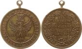 Preußen, Königreich, Stadt Dortmund Tragbare Bronzemedaille Schützenmedaille, Jubelfeier 500 Jahre Dortmunder Schützen Verein, 12.-13. Aug. -