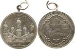Worms, Stadt Tragbare versilberte Bronzemedaille Luther - Denkmal in Worms, Inschrift: Erinnerung an Worms -
