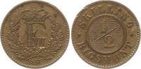 Dänemark, Königreich 1/2 Skilling Frederik VII., 1848 - 1863 -