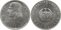 Deutsches Reich, Weimarer Republik 3 Reichsmark Lessing -