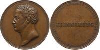 Preußen, Königreich Bronzemedaille Friedrich Wilhelm III., 1797 - 1840, v. Brandt, auf seinen Tod -