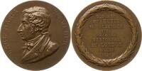 Großherzogtum Oldenburg, Stadt Eutin Bronzemedaille o. Sign., auf den Tod des Komponisten Carl Maria von Weber, 1786 - 1826 -