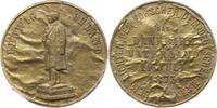 Königreich Württemberg, Stadt Tübingen Vergoldeter Abschlag auf Pappe ohne Signatur, auf Ludwig Uhland, 1787 - 1862 -