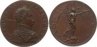 Frankreich, Königreich Bronzemedaille Charles IX., 1560 - 1574, v. Guillaume Martin, Renommée de Charles IX -