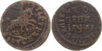 Russland 1 Kopeke Peter I., 1682 - 1725, Moskau, Naberezhny Münzhof -