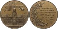 Belgien, Königreich, Antwerpen, Berchem Bronzemedaille Leopold II., 1865 - 1909, v. Mauquoy, a.d. Einweihung des Gästehauses St. Maria -