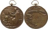 Belgien, Königreich, Antwerpen, Berchem Tragbare Bronzemedaille v. J. Baetes, Preismedaille der Architekturklasse für exzellentes Mauerwerk -