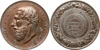 Belgien, Königreich, Antwerpen Bronzemedaille Leopold II., 1865 - 1909, Vereeniging Schyvenspel, Stadspryskamp -