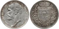 Liechtenstein, Fürstentum 1/2 Franken Johann II., 1858 - 1929, Bern -