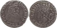 Polen, Königreich 6 Groschen (6 Gröscher , Szostak) Johann II. Kasimir, 1648 - 1668, Bromberg, Münzmeister Thomas Tympf -