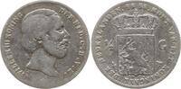 Niederlande, Königreich 1/2 Gulden Willem III., 1849 - 1890 -