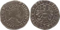 RDR, Haus Habsburg 3 Kreuzer (Groschen) Ferdinand I., 1521 - 1564, Linz, Umschrift endet HVN.BOE.REX -