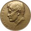Österreich Einseitige Bronzemedaille von Josef Prinz, a.d. Schauspieler und Mundartdichter Karl Jäger, 1871 - 1960 -