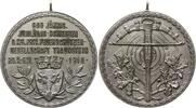 Bayern, Königreich, Stadt Traunstein Tragbare versilberte Bronzemedaille Schützenmedaille, a.d. 600-jährige Jubil., kgl. priv. Feuerschützengesellschaft -