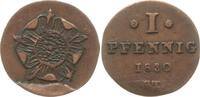 Lippe, Fürstentum 1 Pfennig Paul Alexander Leopold, 1802 - 1851 -