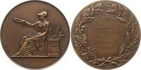 Frankreich, 3. Republik, Stadt Marseille Bronzemedaille Bergbau, v. Brenet u. Dubois, Fedération Nationale des Charbons Sté Gilly -