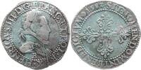 Frankreich, Königreich Franc au col plat Henri III., 1574 - 1589, Rouen -