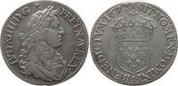 Frankreich, Königreich 1/2 Ecu Louis XIV., 1643 - 1715, Paris -