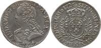 Frankreich, Königreich 1/5 Ecu aux branches d'olivier Louis XV., 1715 - 1774, Bordeaux -