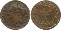 Frankreich, Königreich Liard Louis XVI., 1774 - 1793, Aix, Arc -